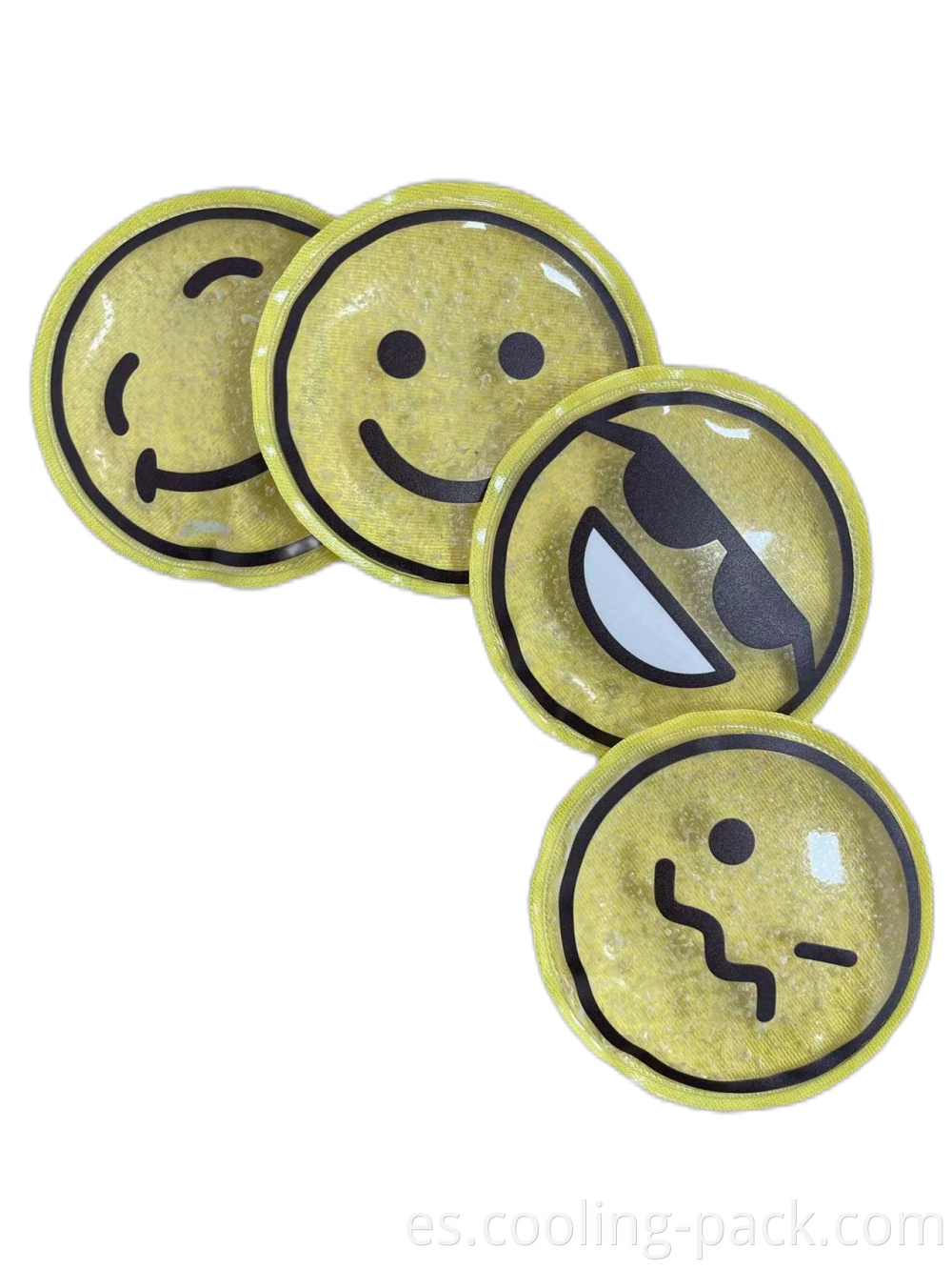 Round Emoji Cartoon Ice Pack5 Png